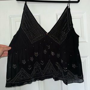 FREE PEOPLE embellished tank